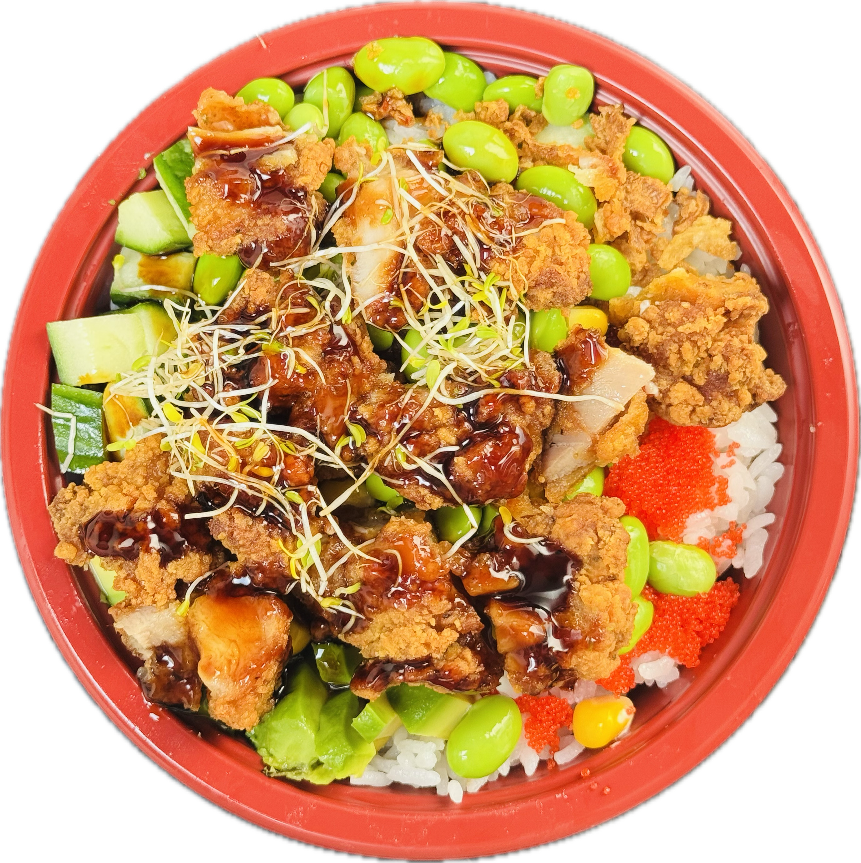 Chicken Poke Bowl